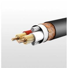 Ugreen Prodlužovací audio kabel Ugreen mikrofonní kabel XLR (samice) - XLR (samec) 1 m (AV130)