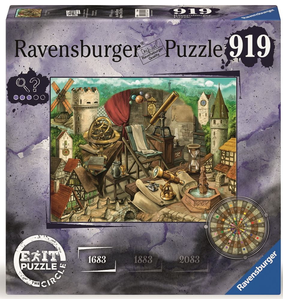 Ravensburger 174461 EXIT Puzzle - The Circle: Ravensburg 1683 919 dílků