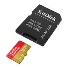 SanDisk Paměťová karta SANDISK EXTREME microSDXC 128 GB 190/90 MB/s UHS-I U3 ActionCam (SDSQXAA-128G-GN6AA)