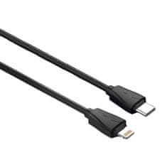 LDNIO C510Q USB, USB-C Nabíječka do auta + kabel USB-C - Lightning