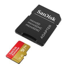 SanDisk Paměťová karta SANDISK EXTREME microSDXC 512 GB 190/130 MB/s UHS-I U3 (SDSQXAV-512G-GN6MA)