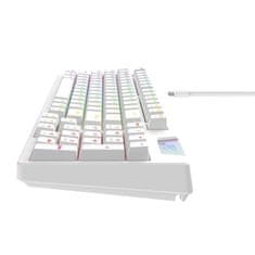 Havit Herní klávesnice Havit KB885L RGB (bílá)