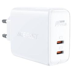 AceFast Nástěnná nabíječka Acefast A29 PD50W GAN, 2x USB, 50 W (bílá)