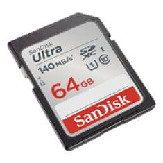 SanDisk Paměťová karta SANDISK ULTRA SDXC 64GB 140MB/s UHS-I Class 10 (SDSDUNB-064G-GN6IN)