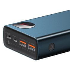 BASEUS Powerbanka Baseus Adaman Metal 20000mAh PD QC 3.0 65W 2xUSB USB-C micro USB (modrá)