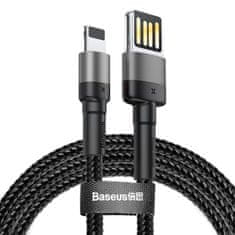 BASEUS Cafule Oboustranný kabel USB Lightning 1,5 A 2 m (šedo-černý)