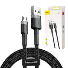 BASEUS Cafule Kabel USB pro Micro 2A 3m šedo-černý