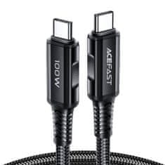 AceFast Kabel USB-C na USB-C Acefast C4-03, 100W, 2m (černý)