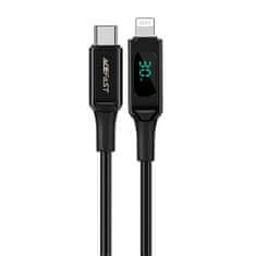 AceFast Kabel USB-C na Lightning Acefast C6-01, 30W, MFi, 1,2 m (černý)