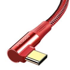 Mcdodo Kabel USB-C na USB-C Mcdodo CA-8321 100W 90 stupňů 1,2 m (červený)