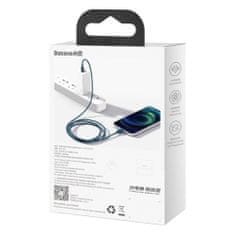 BASEUS Kabel USB-C k iP, 20W, PD, 2m (modrý)