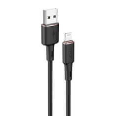 AceFast Kabel USB k Lightining Acefast C2-02, MFi, 2,4A, 1,2 m (černý)
