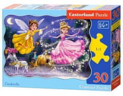 Castorland CASTORLAND Puzzle 30 dílků - Popelka