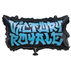 Unique Fortnite Victory Royale – balónek fóliový 56 cm