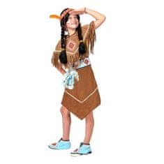 funny fashion Dětský kostým Indiánka Anila 140