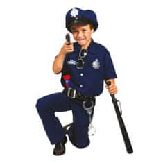 funny fashion Dětský kostým Policista Bobby 140