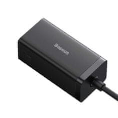 BASEUS Baseus síťový HDMI HUB 2 x USB-C / HDMI 4K 30Hz 1,5m černý + USB-C - USB-C 100W 40Gb/s kabel 1m