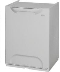 ArtPlast Úložný box/koš výklopný Eco-Logico šedý 34x29x47 cm