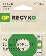 GP Nabíjecí bat.ReCyko 950 AAA (HR03)-4ks