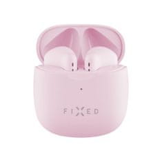 FIXED Bezdrátová TWS sluchátka FIXED Pods, růžová