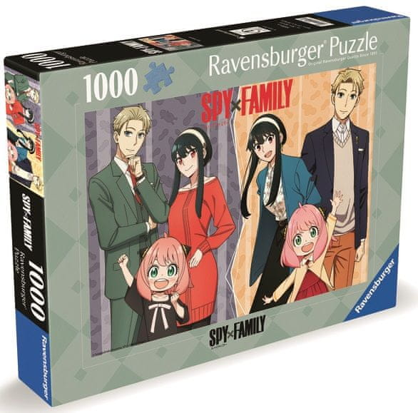 Levně Ravensburger Puzzle Spy x Family 1000 dílků