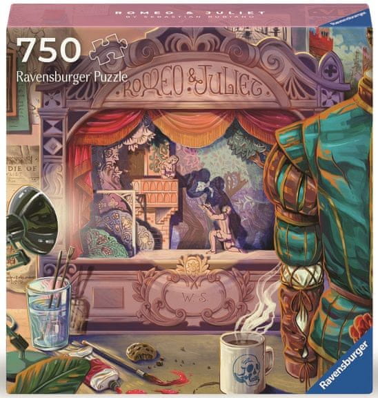 Levně Ravensburger Puzzle Art & Soul: Romeo a Julie 750 dílků