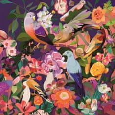 Ravensburger Puzzle Art & Soul: Barevní ptáci a květy 750 dílků