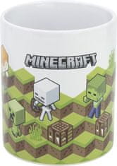 Stor Hrneček keramický 325ml Minecraft zelený