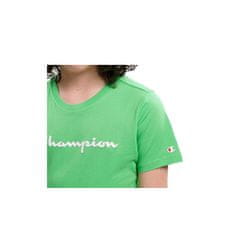 Champion Tričko zelené XL Crewneck Tshirt