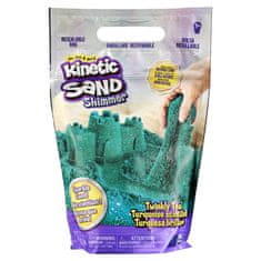 Spin Master KINETIC SAND Balení třpytivého modrozeleného písku 0,9 KG