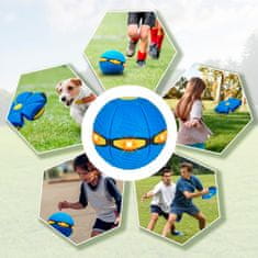 Netscroll Hračka pro psy, která je zároveň frisbee a míč, DiskBall