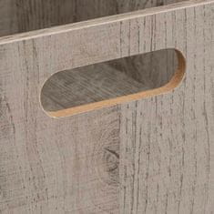 Intesi Box / Krabice do regálu 31x15cm dřevěný šedý