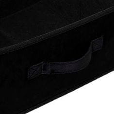 Intesi Box / Krabice do regálu 31x15cm Sametová černá