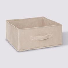 Intesi Box / Krabice do regálu 31x15cm Sametová béžová
