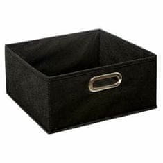 Intesi Box / Krabice do regálu 31x15cm černá