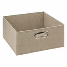 Intesi Box / Krabice do regálu 31x15cm hladký béžový tmavý
