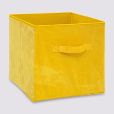 Intesi Box / Krabice do regálu 31x31cm Sametově žlutá