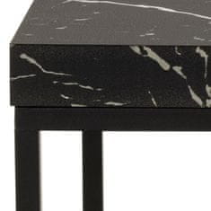 Intesi Stůl Barossa 40x40cm černý mramor