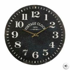 Intesi Alex 38cm vintage černé hodiny