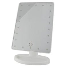 Soulima Dotykové stolní LED zrcadlo 22 led diod..