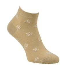 Zdravé Ponožky Zdravé ponožky dámské bavlněné vzorované elastické kotníkové ponožky 6301824 4pack, 35-38