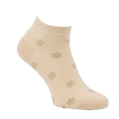 Zdravé Ponožky Zdravé ponožky dámské bavlněné vzorované elastické kotníkové ponožky 6301824 4pack, 39-42