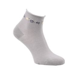 Zdravé Ponožky Zdravé ponožky dámské zdravotní vzorované kotníkové ruličkové ponožky bez gumiček 6301424 4pack, 35-38
