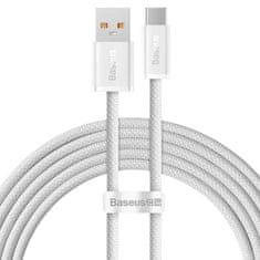 BASEUS Baseus Dynamic Series USB - USB Type C kabel 100W 2m bílý (CALD000702)