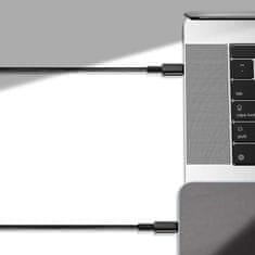 BASEUS Baseus USB typu C - Rychlonabíjecí kabel USB typu C Power Delivery Quick Charge 100 W 5 A 1 m černý (CATWJ-01)