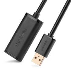 Ugreen Ugreen USB 2.0 480 Mbps aktivní prodlužovací kabel 5 m černý (US121 10319)