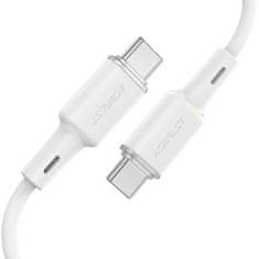 AceFast Acefast USB typ C - Kabel USB typ C 1,2 m, 60 W (20 V/3 A), bílý (C2-03 bílá)
