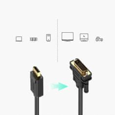 Ugreen Kabel Ugreen DisplayPort - DVI 2m černý (DP103)