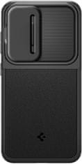 Spigen ochranný kryt Optik Armor s krytkou fotoaparátu pro Samsung Galaxy S24, černá