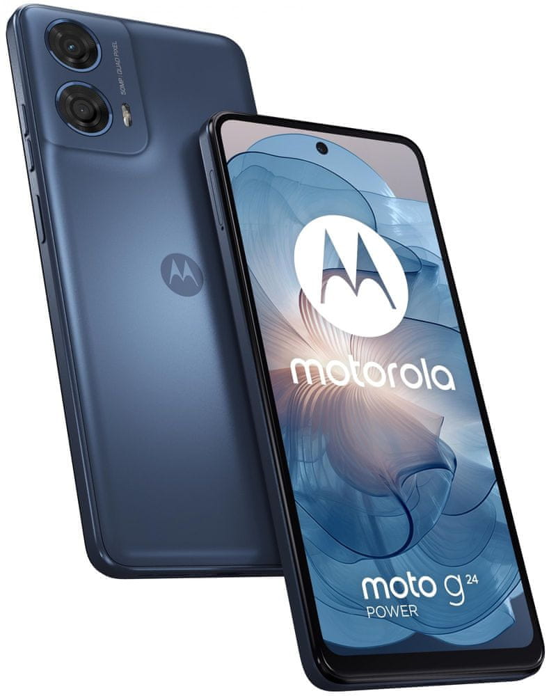 Levně Motorola Moto G24 Power, 8GB/256GB, Ink Blue